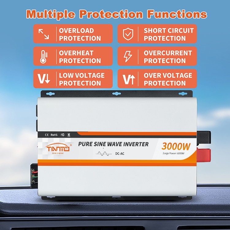 3000W Pure Sine Wave Inverter New